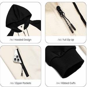 OEM Vente de gros Survêtement d'Entraînement Décontracté avec Fermeture Éclair et Pantalon de Jogging Ceinture Élastique pour Hommes Fabriqué par Robe de Sport - Product Image 5