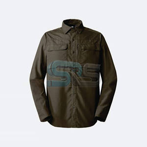 Camisa de Franela Personalizada con Logotipo para Hombre, 100% Algodón, Manga Larga, Informal, Transpirable, de Secado Rápido, Talla Grande, para Otoño e Invierno - Product Image 1