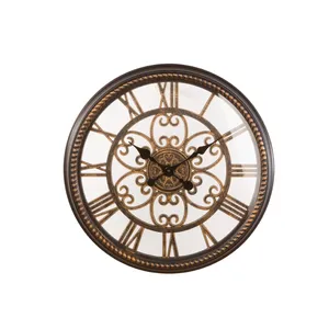 Reloj de pared de hierro nórdico de último diseño de alta calidad para decoración del hogar Uso de decoración de sala de estar en precio barato al por mayor - Product Image 2