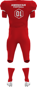 ชุดเสื้อเจอร์ซี่อเมริกันฟุตบอลพิมพ์ลายชุดเสื้อกางเกงระบายอากาศสำหรับทีม - Product Image 6