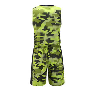 Conjunto de Uniforme de Baloncesto para Hombre, Talla Grande, Cómodo, Transpirable, 100% Poliéster, Personalizable, Ropa Deportiva para Exteriores, Manga Corta - Product Image 2