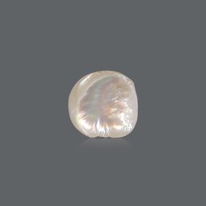 Perle d'eau douce naturelle blanche pour la fabrication de bijoux (6,59 carats) - Product Image 2