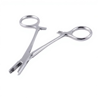 WORLD PRECISION SURGICAL Pince manuelle professionnelle et durable en acier inoxydable pour l'extraction de billes de piercing et d'ancrages dermiques