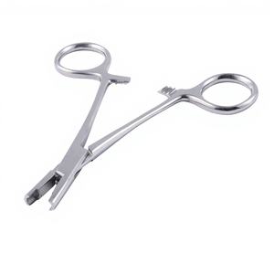 Professional Jaw Piercing Ball <b>Removal</b> Tool Stainless Steel Dermal Anchor Forceps Unscrew Screw Pliers Nose Septum <b>Box</b> Bag - Product Image 1