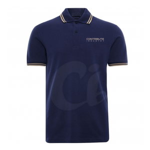 เสื้อโปโลผู้ชายแบบเปิดลงคอปกเสื้อโปโลผู้ชายเสื้อโปโลผู้ชายสไตล์ไม่เหมือนใคร - Product Image 1