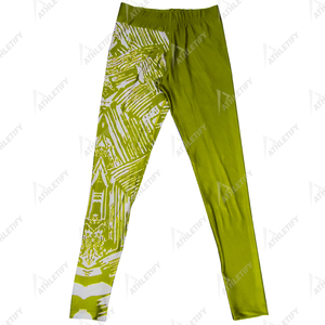 Leggings de yoga de haute qualité, respirants, tendance, aux motifs vibrants, taille élastique mi-haute, confortables avec une flexibilité maximale - Product Image 3