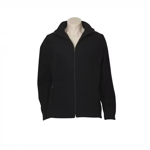 Meilleur prix Veste en jean à capuche en polaire Sherpa d'hiver pour hommes Col montant Logo à l'avant Style High Street Vente à chaud - Product Image 4