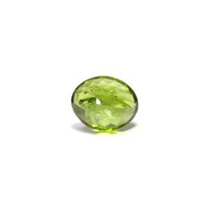 Piedra Preciosa Suelta de Peridoto Facetado de 13.2 Quilates, Corte Ovalado Verde, Creada en Laboratorio, con Tratamiento Térmico, Mineral Sintético, Personalizable, Fino - Product Image 2