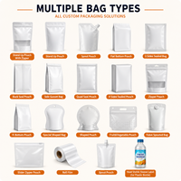 Sacs Ziplock personnalisés de qualité alimentaire, sacs en plastique PE transparents, sachets refermables pour le stockage des fruits et légumes