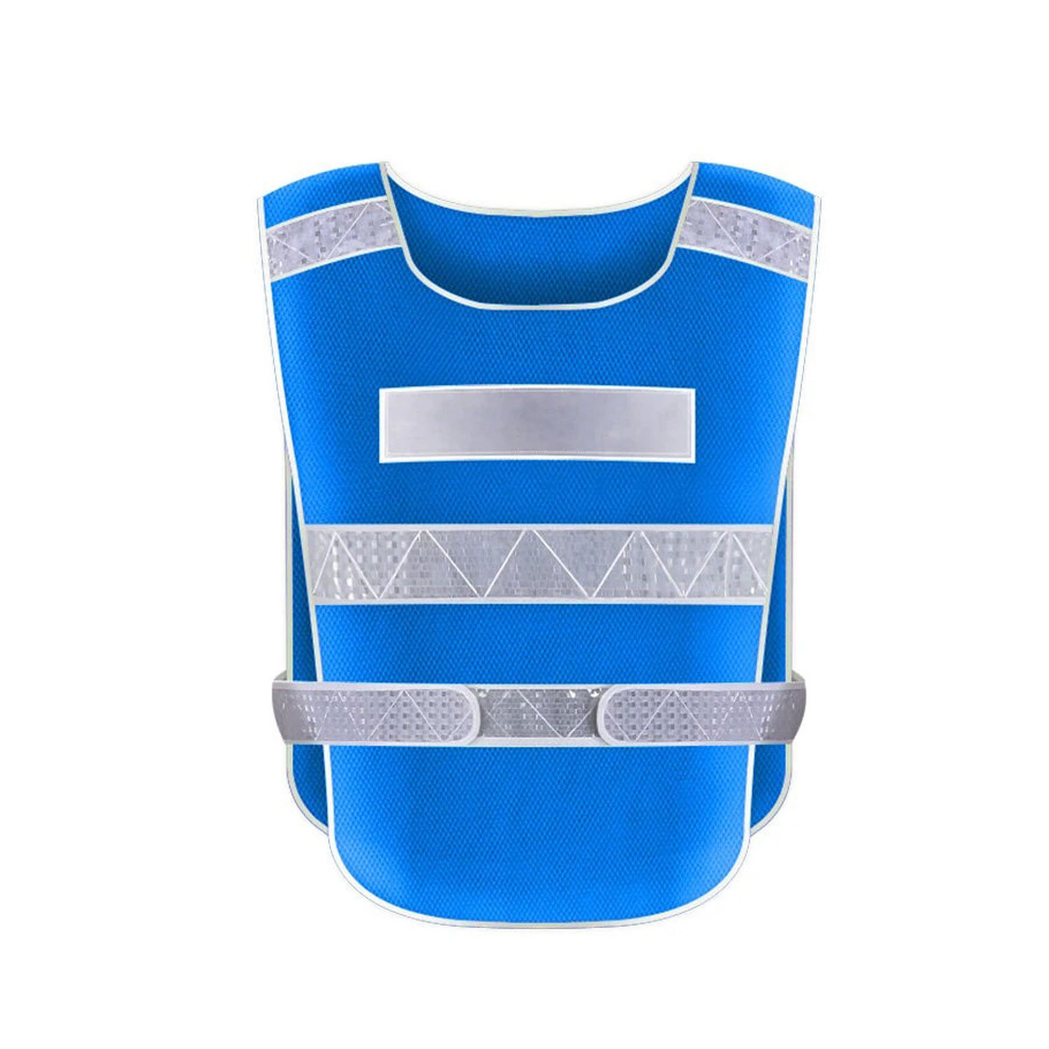 Custom Logo Hi Vis Riding Reflective Safety Vest Multi-Pocket Construction Traffic Jacket with Reflective Safety Clothing
