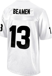 เสื้อฟุตบอลแบบยูนิเซ็กซ์ # เสื้อผ้าสำหรับงานปาร์ตี้ภาพยนตร์ Any Given Sunday ของเจมี่ ฟอกซ์ 13 ชิ้น ผลิตในปากีสถาน ปี 2026 ทำจากโพลีเอสเตอร์ 100% - Product Image 2