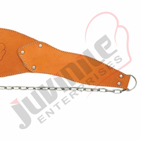Ceinture de musculation en cuir huilé de haute qualité, design OEM, pliable, respirante, écologique, légère, pour la musculation