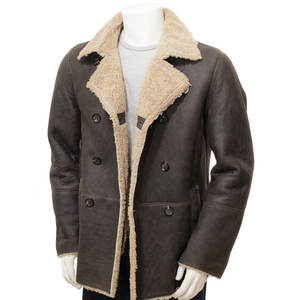 ราคาขายส่ง เสื้อแจ็คเก็ตหนังแท้สำหรับผู้ชาย สวมใส่สบาย ระบายอากาศได้ดี เหมาะสำหรับใส่เดินเล่นในเมือง แจ็คเก็ตหนังคุณภาพสูงสำหรับฤดูหนาว - Product Image 3