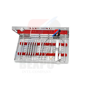 16 Plus Piezas Bandeja Rack Cassette Instrumentos Quirúrgico Dental Trabajo Esterilización Organizar Instrumentos - Product Image 6