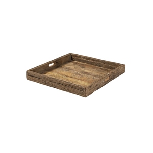 Manufacturer of Wooden <b>Tray</b> Set in Deep <b>Black</b> Color with Rectangular Shape and Sleek Design Perfect for <b>Serving</b> and Displaying - Product Image 6