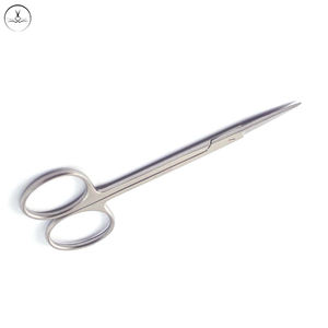 Ciseaux à Iris dentaire droit 3.5 ''ciseaux chirurgicaux en tissu de gomme - Product Image 3