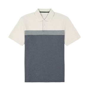 T-shirt polo à manches courtes de haute qualité pour hommes 100% coton personnalisé bouffée bûches imprimées coupe ample polo chemise pour hommes - Product Image 6