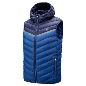 Chaleco Acolchado Ligero Sin Mangas para Hombre, con Cierre de Cremallera, Chaqueta Cálida de Invierno - Product Image 3