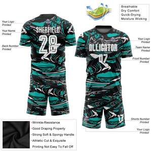 100% Polyester Striped Baseball Jersey Uniform <b>Custom</b> Design Plus Size Breathable Quick Dry Baseball Uniform OEM Wholesale - Product Image 4