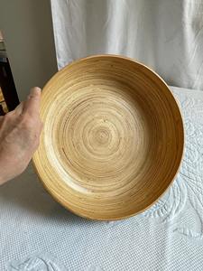 Bol décoratif en bois vert fabriqué à la main centre de table finition bois naturel plateau d'accent pour la décoration de la cuisine ou du salon à la maison - Product Image 4