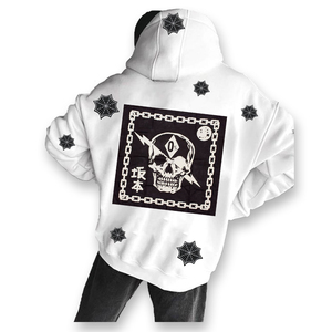 Sudaderas con capucha de peso pesado de gran tamaño personalizadas Basics de algodón mezclado Streetwear sudaderas con capucha de alta calidad - Product Image 1