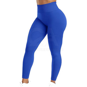 High Waisted Ruched Back Yoga <b>Leggings</b> Women Full Length Stretch Gym Workout <b>Leggings</b> Women <b>Seamless</b> <b>Leggings</b> Customized - Product Image 6