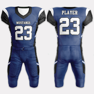 Conjunto de uniformes de fútbol americano juvenil con Jersey sublimado y pantalones de alta calidad para equipos competitivos y torneos - Product Image 5