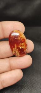 Grenat Hessonite Naturel Cabochon Plat Marron Pierre Précieuse en Vrac Direct Fabricant - Product Image 6
