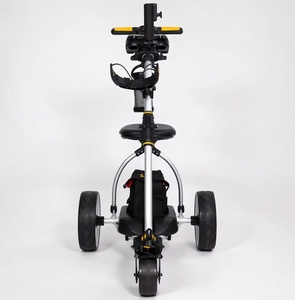 Chariot de golf électrique télécommandé professionnel – Série Elite, chariot de golf motorisé à double moteur, kit chariot de suivi alimenté par batterie - Product Image 4