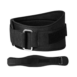 เข็มขัดยกน้ำหนักหนังและนีโอพรีนกันลื่น น้ำหนักเบา เป็นมิตรต่อสิ่งแวดล้อม สำหรับออกกำลังกายและเพาะกาย 男女兼用 - Product Image 1