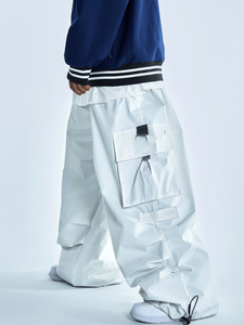 Men's & Women's Ski Baggy Pants Breathable Waterproof Windproof <b>Winter</b> Snowboard Cargo Pants Warm <b>Winter</b> Wear <b>Overalls</b>-Plus Size - Product Image 4