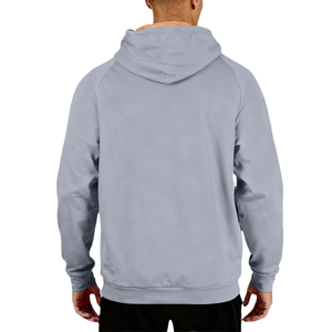 เสื้อฮู้ดดี้ผู้ชายทรงสลิมฟิต ผ้าคอตตอนผสมคุณภาพสูง สไตล์สตรีทแฟชั่น  รับสกรีนโลโก้ตามสั่ง - Product Image 2