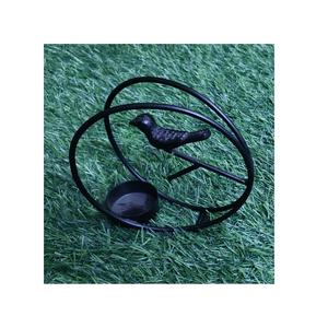 BOUGEOIR REVÊTU DE POUDRE NOIR DE FER DE HAUTE QUALITÉ DANS LE PRIX DE VENTE SUPÉRIEUR DE VENTE BOUGEOIR EN MÉTAL - Product Image 1