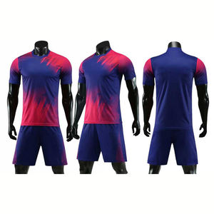 Kit de maillot d'équipe de football personnalisé OEM en tissu respirant vêtements de football en gros d'usine - Product Image 4