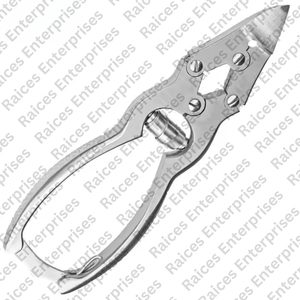 Nhiệm vụ nặng nề podiatrist Clipper đặt 5.5 ''Nail nipper với lõm đầu đen tập tin deb dresser & scalpel xử lý - Product Image 3