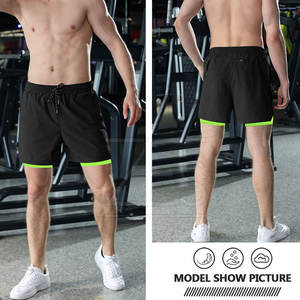 Wholesale Price <b>Lightweight</b> <b>Men</b> 2 In 1 <b>Shorts</b> Customized Top Quality <b>Men</b> 2 In 1 <b>Shorts</b> For Online Sale - Product Image 5