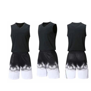 ชุดเสื้อบาสเก็ตบอลสำหรับเยาวชนพิมพ์ลายดิจิทัลหลายสีสำหรับผู้ชายขนาดใหญ่พิเศษฤดูร้อน - Product Image 6