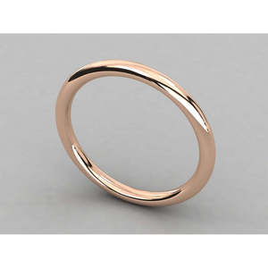 Bague de fiançailles vintage plaquée or rose 14 carats, taille unique, design avec incrustation de pépites d'or jaune - Product Image 4