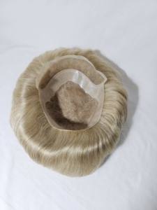 Peluca de encaje frontal Mono para hombre 8x10 color #3 mejor calidad fabricada directamente en peluca Bangladesh oferta al por mayor disponible - Product Image 2