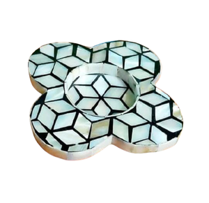 Fabriqué à la main qualité nacre incrustation tasse à thé caboteur vadrouille thé lumière ronde décoration de table nouveau modèle pour une utilisation en cuisine - Product Image 6