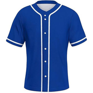 Maillot de baseball américain pour homme, vêtements de sport d'équipe respirants à séchage rapide, logo personnalisé, sublimation imprimé OEM, vente en gros, grande taille - Product Image 1