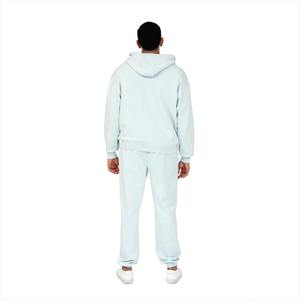 ชุดเซ็ตเสื้อฮู้ดดี้และกางเกงขายาวผู้ชายสำหรับฤดูหนาว ผ้าฝ้าย 100% เนื้อหนา พิมพ์ลายสกรีนตามสั่ง เสื้อฮู้ดดี้ครอปท็อปและกางเกงขายาว - Product Image 4