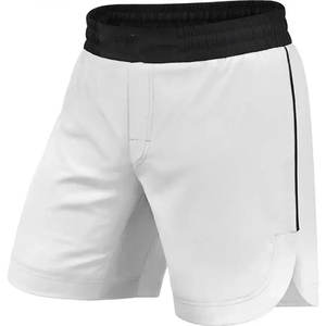 Tissu hautement extensible mélangé de polyester de vêtements de sport imprimés numériquement personnalisés à fente élevée pour vêtements d'arts martiaux MMA - Product Image 1