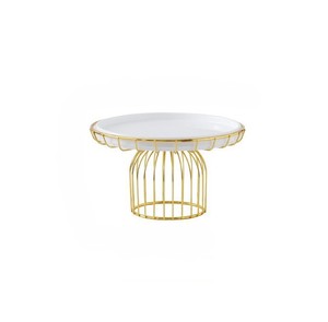 Soporte de pastelería de Color dorado y blanco más vendido para bodas, fiestas, eventos, decoración de cumpleaños - Product Image 3