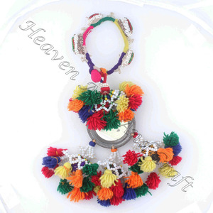Pulsera Banjara Vintage rara Vintage/pulsera de banda de brazo Tribal Banjara antigua o tobillera pulseras gitanas antiguas para mujer - Product Image 4