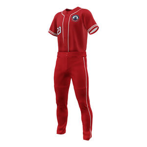 Vente chaude Vêtements de baseball personnalisables Maillots de baseball vierges de qualité supérieure Hommes Jeunes Uniformes de sport sublimés en gros Équipes - Product Image 4