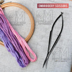 Ciseaux à cils professionnels Micro Spring, pointe droite et courbée, poignée ergonomique souple, pour le soin des cuticules, en acier inoxydable durable - Product Image 2