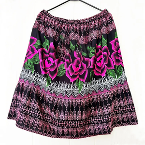 Jupes polynésiennes personnalisées de haute qualité pour femmes coton respirant écologique naturel longueur au sol style décontracté robe de bal - Product Image 2