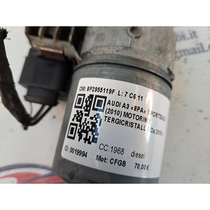 MOTORE Tergicristallo AUDI A3 Sportback (8V4) 8P2955119F CFGB diesel 1968 (12>16) - Product Image 6