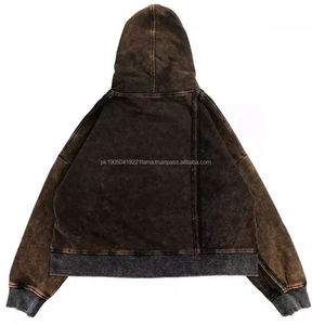 เสื้อฮู้ดผู้ชายแบบรูดซิปซิปสำหรับฤดูหนาวผลิตจากผู้ผลิตเสื้อผ้าของปากีสถาน - Product Image 5